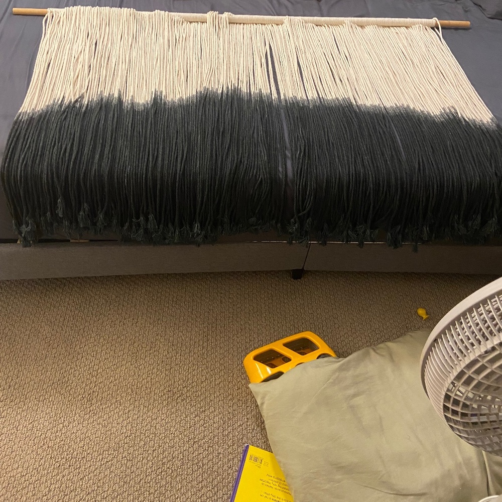 Extra large Tapestry macrame 57 by 35